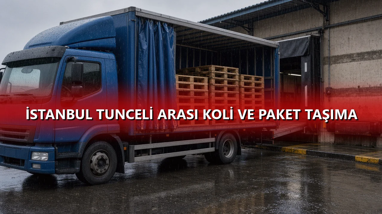 İstanbul Tunceli Arası Koli ve Paket Taşıma