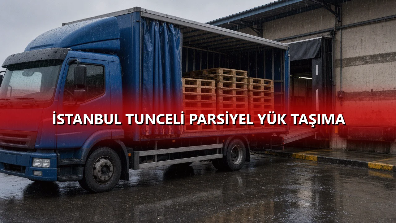 İstanbul Tunceli Parsiyel Yük Taşıma